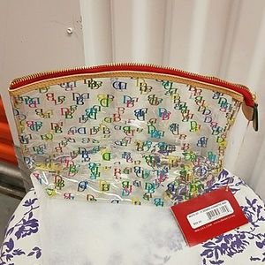 Dooney  & Bourke signature cosmetic bag